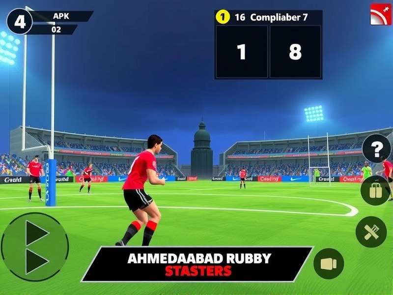 Ahmedabad Rugby Stars gameplay screenshot